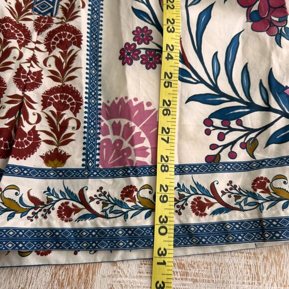 Farm Rio Romantic Lightness Multicolor Floral Romper Size Small NWT - Picture 9 of 14